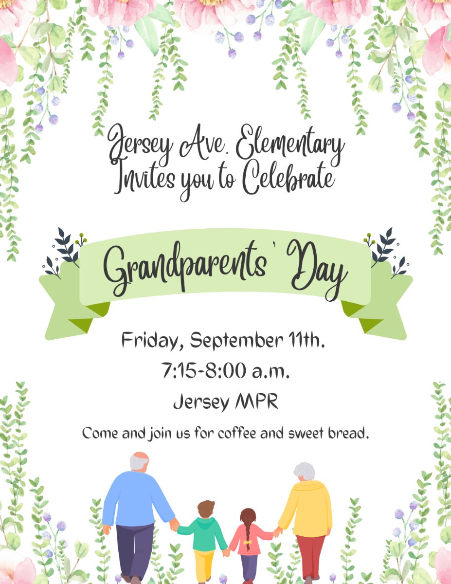 Flyer for grandparents day